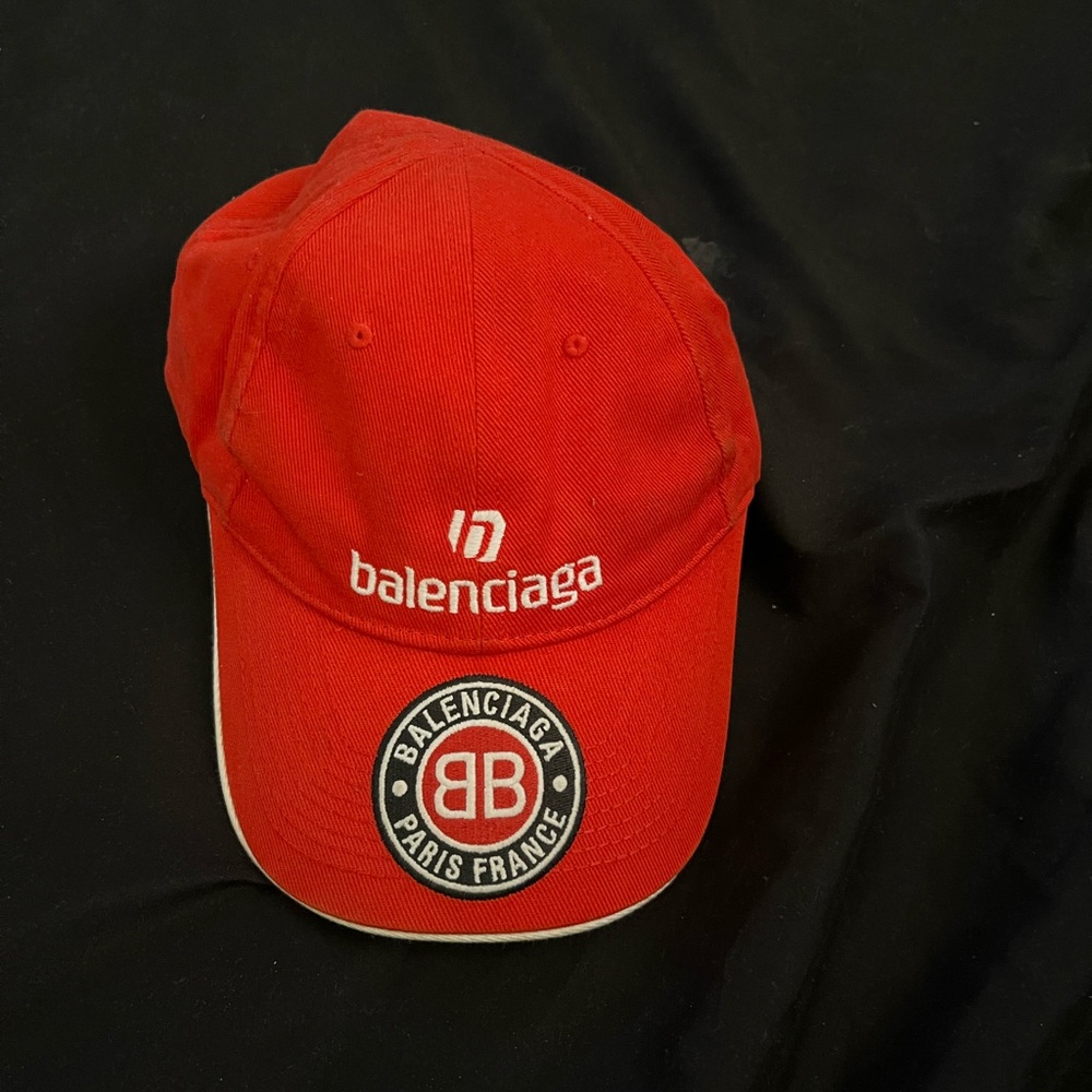 Vibrant Red Baseball Cap